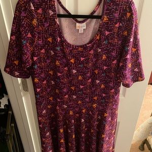 Lularoe lot, 2 dresses, 1 shirt, and 1 cover-up, all in great condition